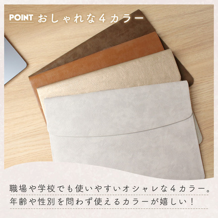 mitas フェイクレザー タブレットケース ゴールドTN-FLCC-GD