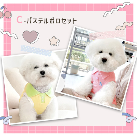 MILASIC ドッグウェア 2着セット A-スイートブルーセット Mサイズ TN-DOCL-A-M