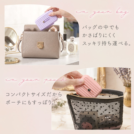 MILASIC ピルケース 大小2個セット メモリ付 ホワイト TN-PICMM-WH