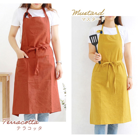 MILASIC 大人 シンプルエプロン グレー TN-SIAPN-GY