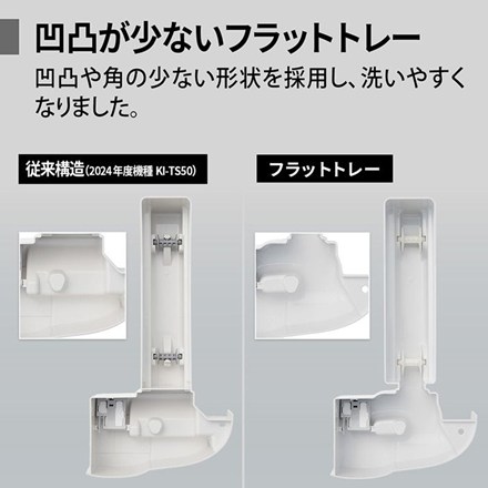 SHARP シャープ 加湿空気清浄機 KI-US50-W ホワイト系 プラズマクラスター 25000 花粉対策 風邪対策 脱臭 除菌