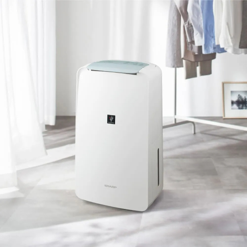 衣類乾燥除湿機 プラズマクラスター7000 コンプレッサー方式 ホワイト系 除湿能力(60Hz)：7.1L/日 シャープ CV-U71-W