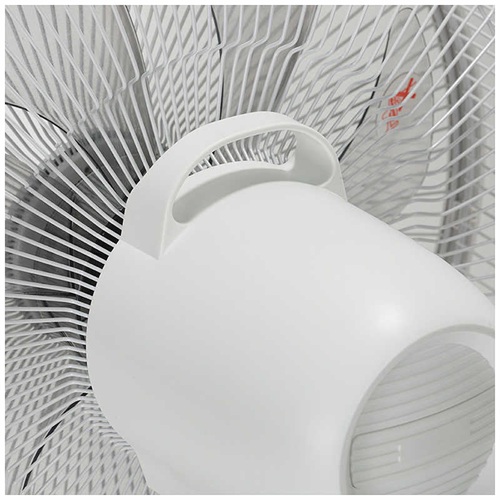 壁掛扇風機 DCモーター搭載 リモコン付き ホワイト シィーネット CKDF308WH