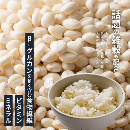 雑穀米本舗 国産 麦5種ブレンド(丸麦/押麦/はだか麦/もち麦/はと麦) 4.5kg(450g×10袋)