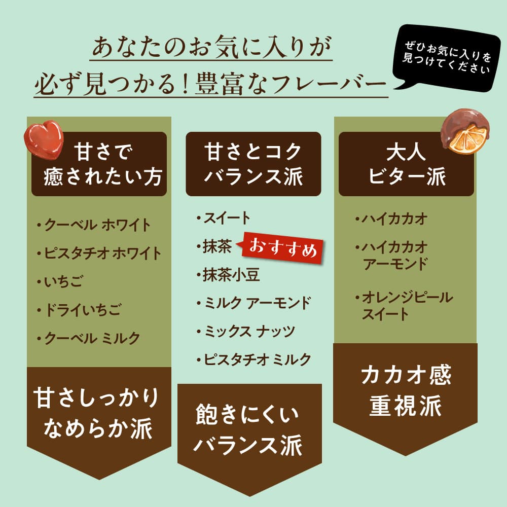 【予約受付】10月下旬～順次出荷 割れチョコ 抹茶 180g