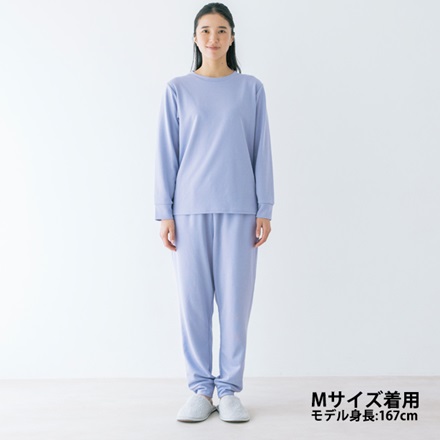  Recoverypro Lab. 疲労回復ウェア【上下セット（長袖・ロングパンツ）／Mサイズ】パープル