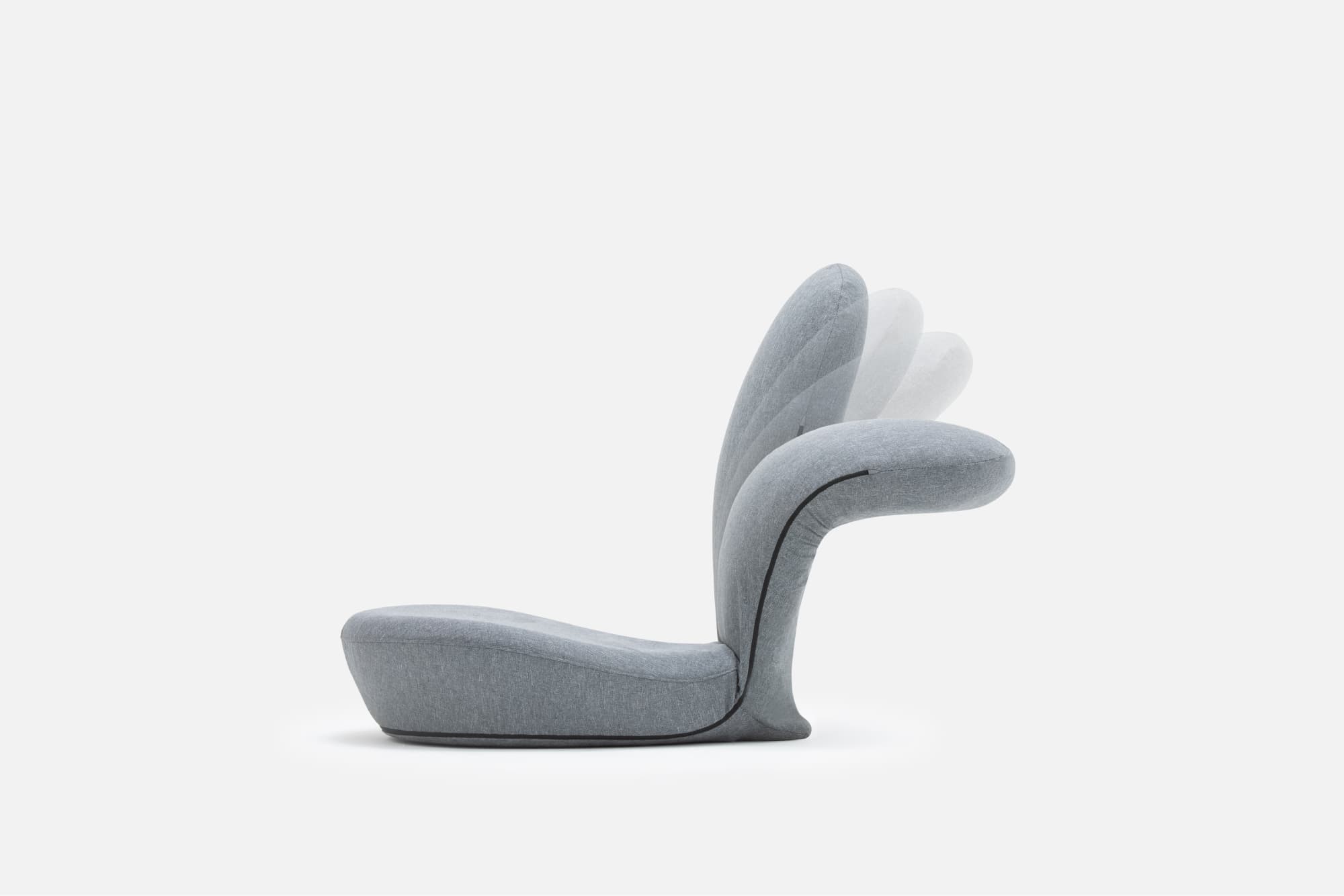 ＆MEDICAL　STRETCH CHAIR (ストレッチチェア)0070-4116-00アッシュグレー