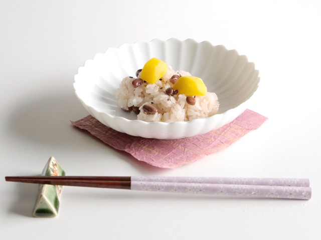 たち吉　白菊　銘々皿〈5枚〉　2140081　白