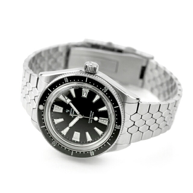 イエマ スキンダイバーCMM.20 自動巻き 腕時計 ブランド メンズ YEMA 12.25.20.66.SN.M3 アナログ ブラック 黒 フランス製 おしゃれ 防水 プレゼント 男性 実用的