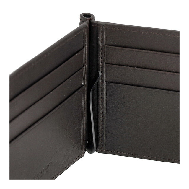 ボッテガ・ヴェネタ 二つ折り財布 メンズ ブランド BOTTEGA VENETA イントレチャート レザー 123180-V47W1 ブラウン ウォレット 高級 おしゃれ プレゼント 実用的