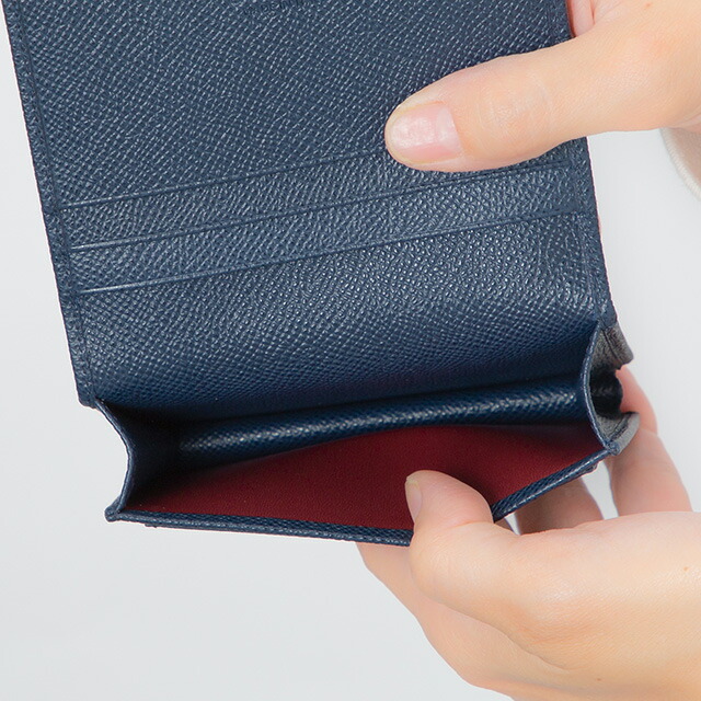 ブルガリ 名刺入れ メンズ BVLGARI 280299 DSAP ネイビー ブランド 高級 おしゃれ プレゼント 実用的