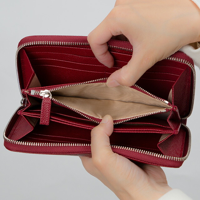 ブルガリ 長財布 メンズ BVLGARI 37340 RUBY ルビーレッド ウォレット ブランド 高級 おしゃれ プレゼント 実用的