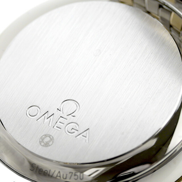 オメガ デビル プレステージ 37mm 自動巻き K18 腕時計 メンズ ダイヤモンド OMEGA 424.25.37.20.58.001 アナログ イエローゴールド スイス製 高級 ブランド おしゃれ 防水 プレゼント 男性 実用的