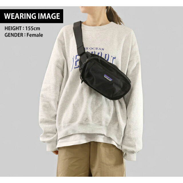 パタゴニア ウエストポーチ メンズ レディース ブランド PATAGONIA フィールドスミスヒップパック5L ボディバッグ 2WAY 48580 ブラック バッグ