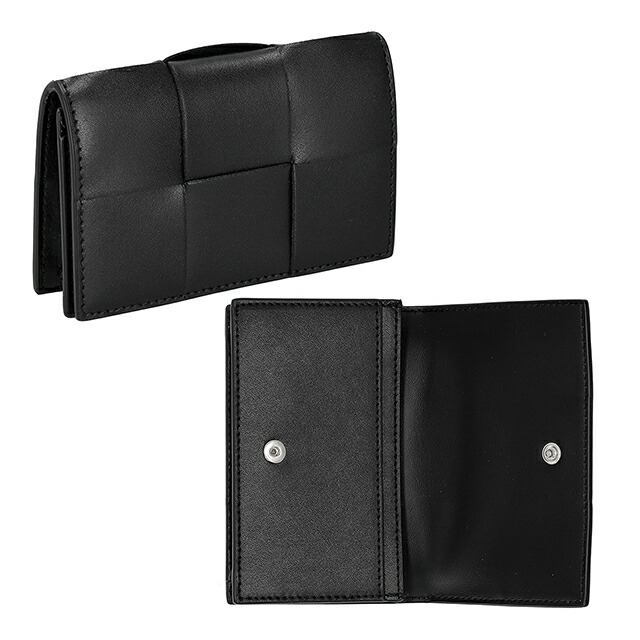 ボッテガ・ヴェネタ カードケース メンズ ブランド BOTTEGA VENETA レザー Italy 679849-V47V2 8803 ブラック