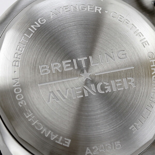 ブライトリング アベンジャー クロノグラフ GMT 45 自動巻き 腕時計 メンズ クロノグラフ BREITLING A24315101C1X1 アナログ ブルー ネイビー イエロー スイス製 高級 ブランド おしゃれ 防水 文字盤 大きい プレゼント 男性 実用的