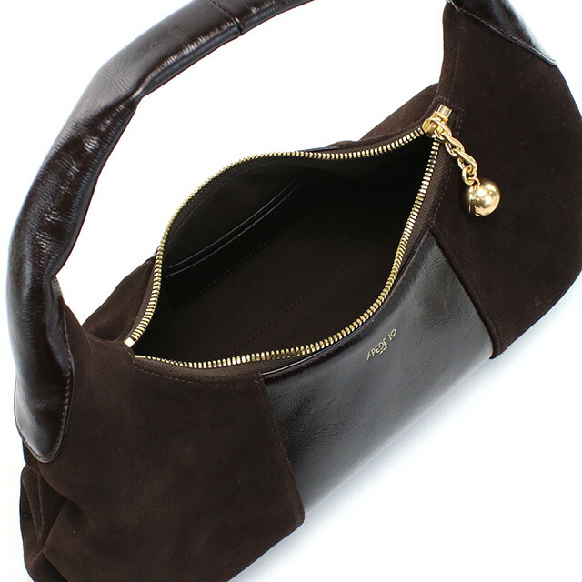 アペードモッド ハンドバッグ レディース APEDE MOD TRIANGLE TOTE CHOCOLATE ブラウン系 バッグ 軽量 小さめ 手提げ ブランド 高級 おしゃれ プレゼント 女性 実用的 かわいい