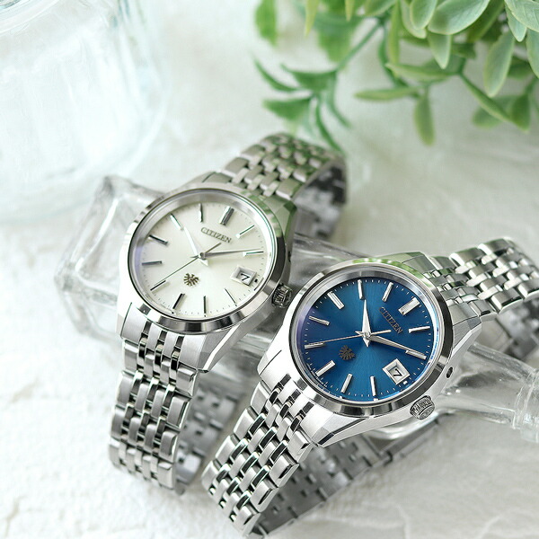 ザシチズン 年差±5秒 チタン エコドライブ ソーラー メンズ 腕時計 AQ4100-57A THE CITIZEN イエローシルバー 高級 ブランド おしゃれ 防水 プレゼント 男性 実用的