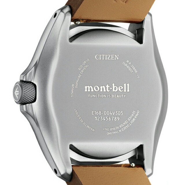 シチズン プロマスター LANDシリーズ mont-bell 光発電エコドライブ 腕時計 ブランド メンズ チタン 数量限定 替えベルト ソーラー CITIZEN PROMASTER BN0247-01L アナログ ネイビー ブラウン おしゃれ 防水 文字盤 大きい プレゼント 男性 実用的