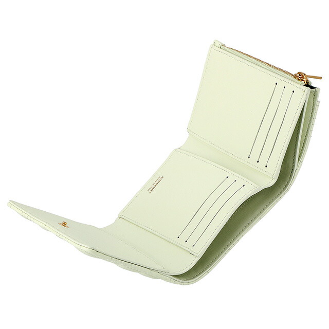 バ－バリ－ 三つ折り財布 レディース ブランド BURBERRY 8055217 ピスタチオ ウォレット 高級 おしゃれ プレゼント 実用的