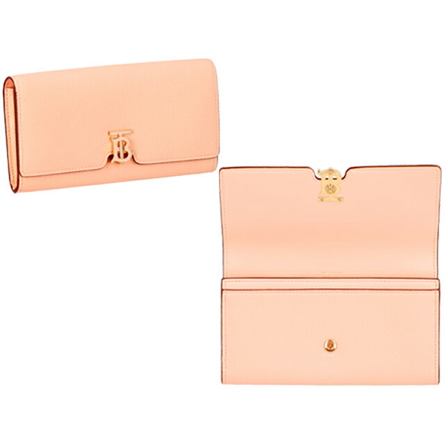 バ－バリ－ 長財布 レディース ブランド BURBERRY 8055218 ライトピンク ウォレット 高級 おしゃれ プレゼント 実用的