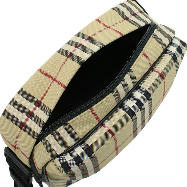 バーバリー 斜め掛けショルダーバッグ メンズ BURBERRY ナイロン ルーマニア 8084111 ARCHIVE BEIGE マルチカラー バッグ 斜めがけ ブランド 高級 おしゃれ プレゼント 男性 実用的 かっこいい