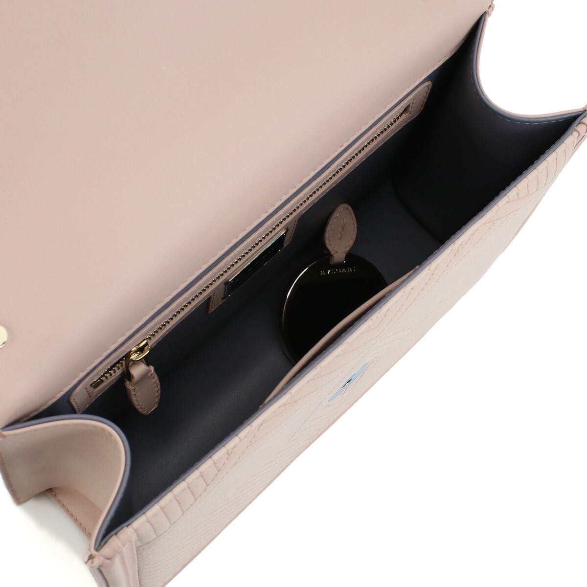 ブルガリ 斜め掛けショルダーバッグ レディース BVLGARI ラム イタリア 287387 ピンク系 バッグ 斜めがけ ブランド 高級 おしゃれ プレゼント 女性 実用的 かわいい