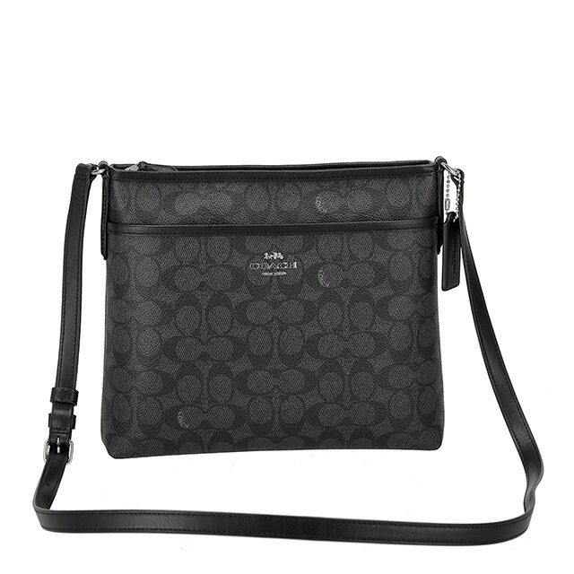 コーチ ショルダーバッグ メッセンジャーバッグ レディース アウトレット ブランド COACH CCQ21 SVO1U ブラック 斜めがけ 高級 おしゃれ プレゼント 女性 実用的 かわいい