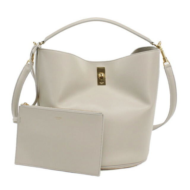 セリーヌ セミショルダー レディース ブランド CELINE 19557 ホワイト バッグ