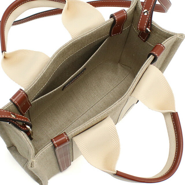 クロエ トートバッグ レディース CHLOE イタリア CHC22AS397I26 WHITE-BROWN 1 ベージュ系 ブラウン系 バッグ 軽量 手提げ ブランド 高級 おしゃれ プレゼント 女性 実用的 かわいい