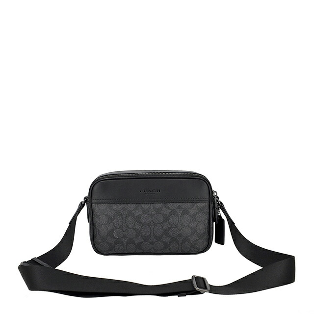 コーチ ショルダーバッグ メンズ ブランド COACH CV921 QBMI5 ブラック 斜めがけ ブランド 高級 おしゃれ プレゼント 男性 実用的 かっこいい