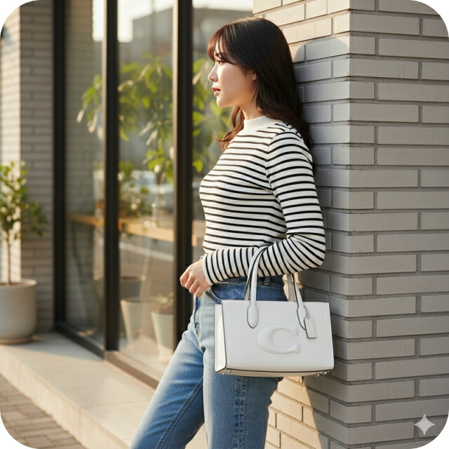 コーチ トートバッグ 2way ショルダーバッグ レディース アウトレット ブランド COACH CW492 SV HA チョーク ホワイト 軽量 手提げ 高級 おしゃれ プレゼント 女性 実用的 かわいい