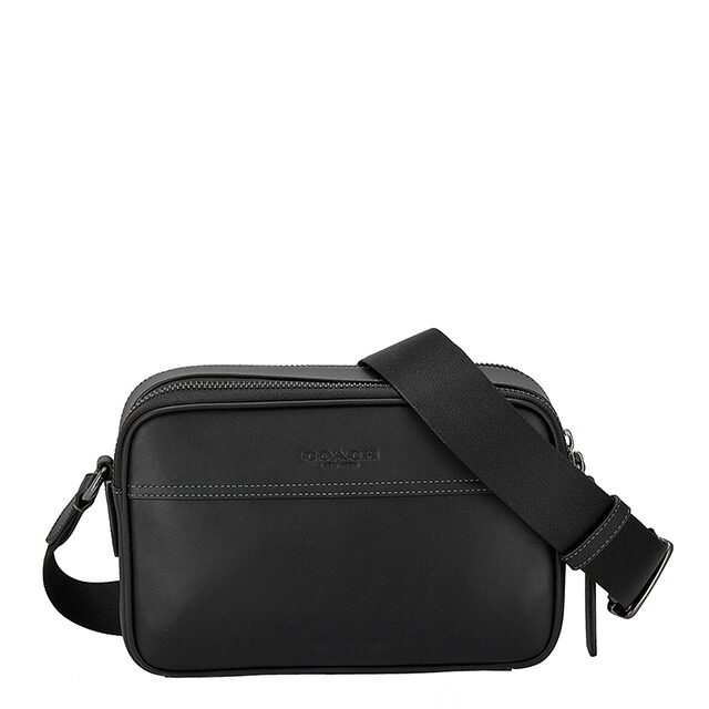 コーチ ショルダーバッグ メッセンジャーバッグ メンズ アウトレット ブランド COACH CX140 QB/BK ブラック 斜めがけ 高級 おしゃれ プレゼント 男性 実用的 かっこいい