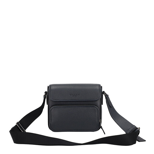 コーチ ショルダーバッグ メッセンジャーバッグ メンズ アウトレット ブランド COACH CY800 QBBHP ネイビー 斜めがけ 高級 おしゃれ プレゼント 男性 実用的 かっこいい