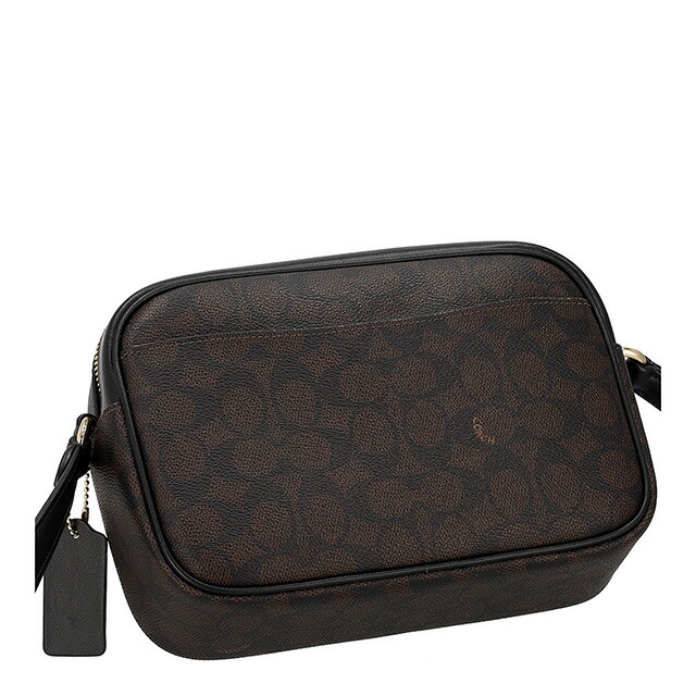 コーチ ショルダーバッグ メッセンジャーバッグ レディース アウトレット ブランド COACH CZ186 IMXAQ ダークブラウン/ブラック 斜めがけ 高級 おしゃれ プレゼント 女性 実用的 かわいい