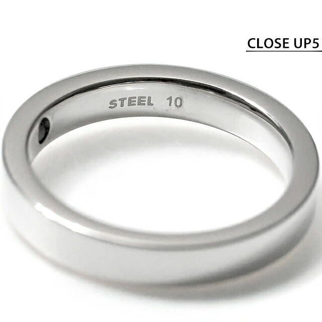 ディーゼル リング メンズ ブランド DIESEL ロゴ 2点セット シルバー ゴールド アクセサリー