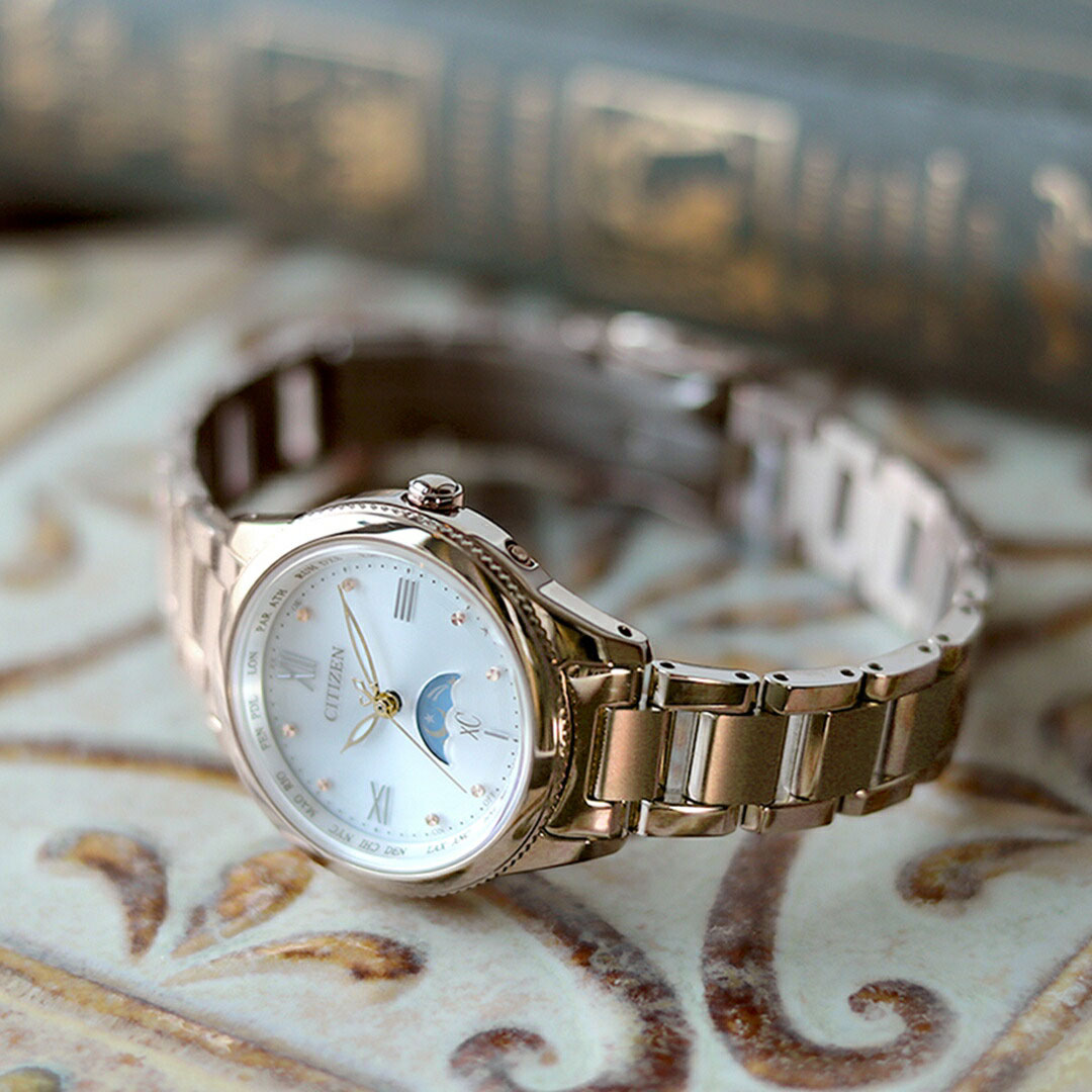 シチズン クロスシー daichi エコドライブ 電波 EE1004-57A CITIZEN xC 腕時計 ブランド おしゃれ 防水 軽い 華奢 かわいい プレゼント 女性 実用的