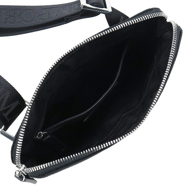 エンポリオ・アルマーニ 斜め掛け ショルダーバッグ メンズ EMPORIO ARMANI Y4M425 BLACK-BLACK ブラック バッグ 斜めがけ ブランド 高級 おしゃれ プレゼント 男性 実用的 かっこいい