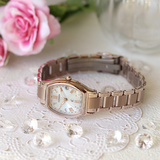 シチズン クロスシー ベーシックコレクション エコ・ドライブ電波時計 レディース 腕時計 ES9354-69B CITIZEN xC ブランド おしゃれ 防水 軽い 華奢 かわいい プレゼント 女性 実用的