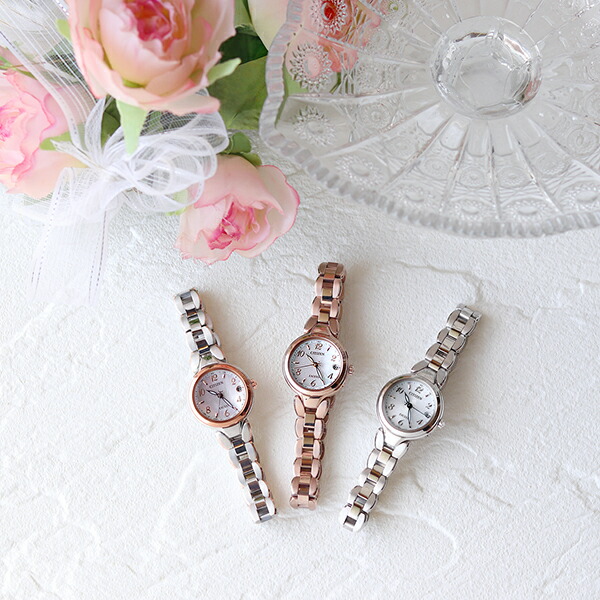 シチズン エクシード エコドライブ電波 チタン 電波ソーラー レディース 腕時計 ソーラー電波腕時計 ソーラー電波時計 ES9472-54W CITIZEN EXCEED ホワイトシェル サクラピンク（R） 高級 ブランド おしゃれ 防水 軽い 華奢 かわいい プレゼント 女性 実用的