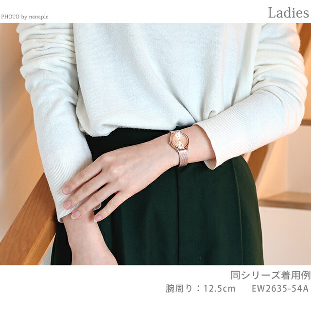 シチズン クロスシー エコ・ドライブ mizuコレクション 日本製 レディース 腕時計 EW2635-54A CITIZEN xC ピンク ピンクゴールド ブランド おしゃれ 防水 軽い 華奢 かわいい プレゼント 女性 実用的