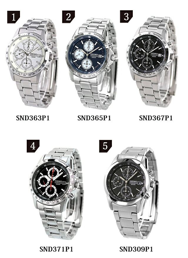 セイコー 逆輸入 クォーツ 電池式 腕時計 ブランド メンズ レディース クロノグラフ SEIKO アナログ シルバー ネイビー ブラック カーキ ホワイト イエロー レッド 黒 選べるモデル プレゼント 実用的 30代 40代 夫