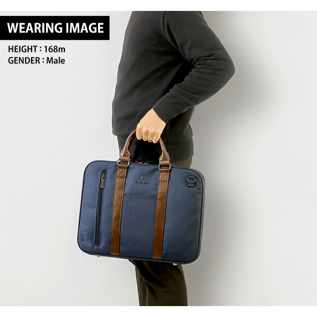 フルボ ビジネスバッグ メンズ レディース ブランド Furbo ヴェルソ ビジネスカバン パソコンバッグ PCバッグ ブリーフケース リクルートバッグ FRB026 ネイビー バッグ