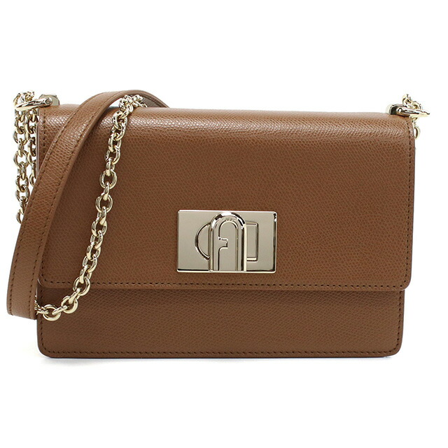 フルラ 斜め掛け ショルダーバッグ レディース FURLA FURLA1927 レザー ブルガリア BAFKACO COGNAC ブラウン系 バッグ 斜めがけ ブランド 高級 おしゃれ プレゼント 女性 実用的 かわいい