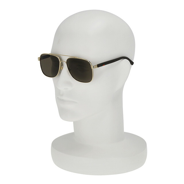 グッチ サングラス メンズ ブランド GUCCI GG0422S ゴールド