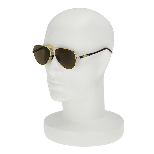 グッチ サングラス メンズ ブランド GUCCI GG1163S ゴールド/ブラウン
