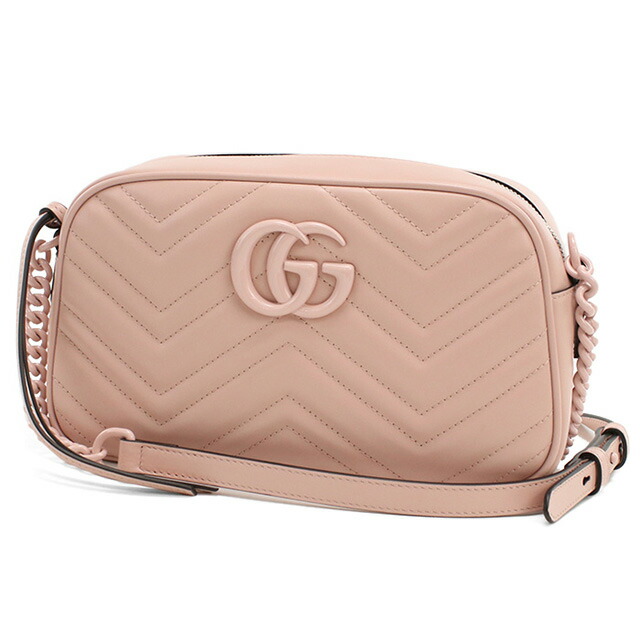グッチ 斜め掛け ショルダーバッグ レディース ブランド GUCCI GG MARMONT 2.0 447632 ピンク バッグ