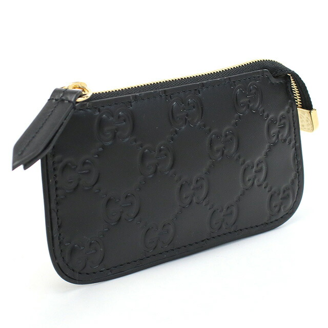 グッチ コインケース キーリング付 レディース GUCCI レザー イタリア 447964 ブラック 財布 小銭入れ 小さい ブランド 高級 おしゃれ プレゼント 実用的 かわいい