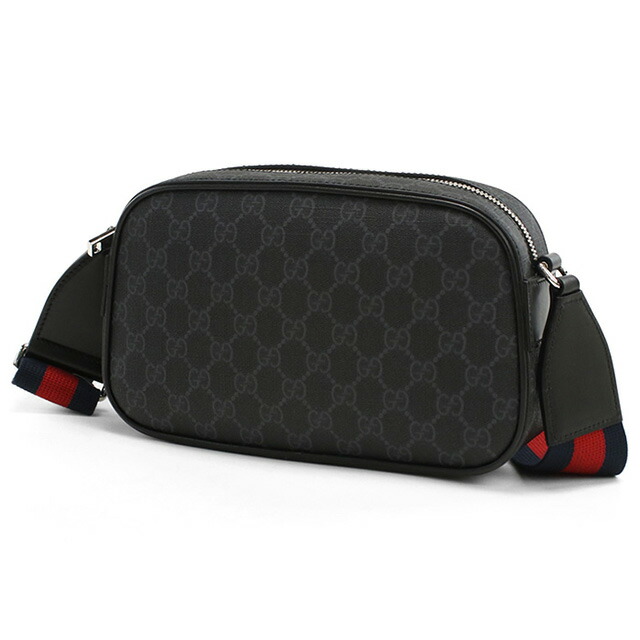 グッチ 斜め掛け ショルダーバッグ メンズ ブランド GUCCI GG BLACK 792097 ブラック バッグ