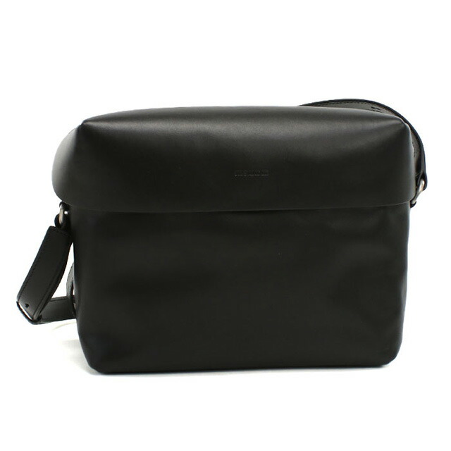 ジル サンダー 斜め掛け ショルダーバッグ メンズ ブランド JIL SANDER レザー J25WG0008 ブラック バッグ